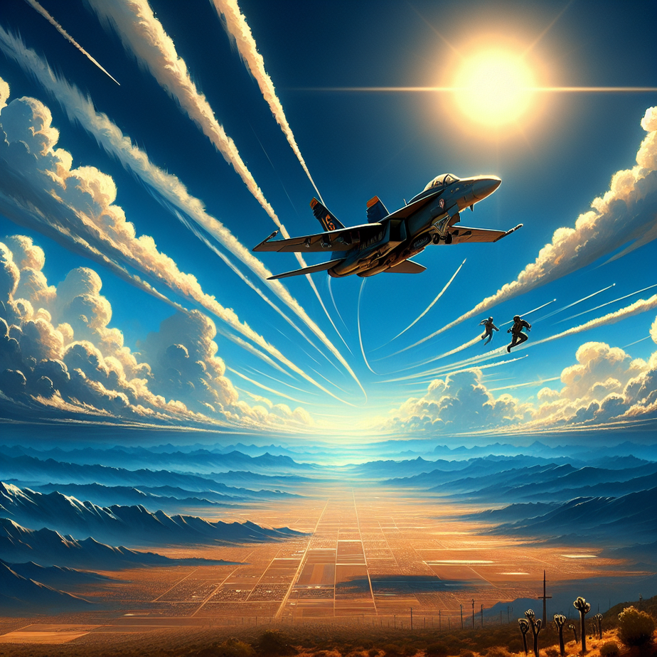 High Altitude Heroics: A Tale of Skill and Survival in the Californian Skies