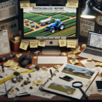 alt_text: Investigative report reveals a conspiracy to steal expensive equipment from a local farm.