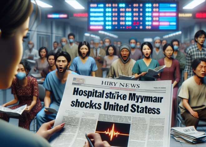 Myanmar Hospital Strike Shocks united states news