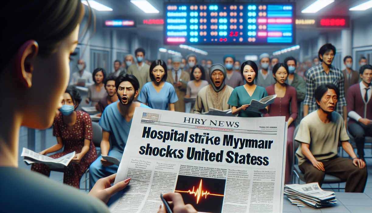 Myanmar Hospital Strike Shocks united states news