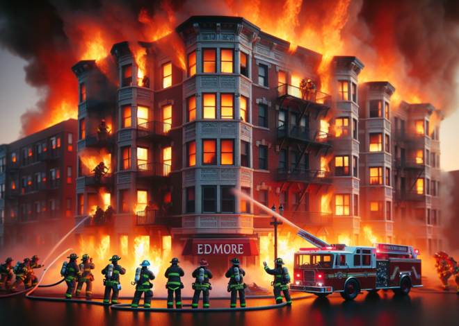 Edmore Apartment Fire Shatters a Quiet Dawn