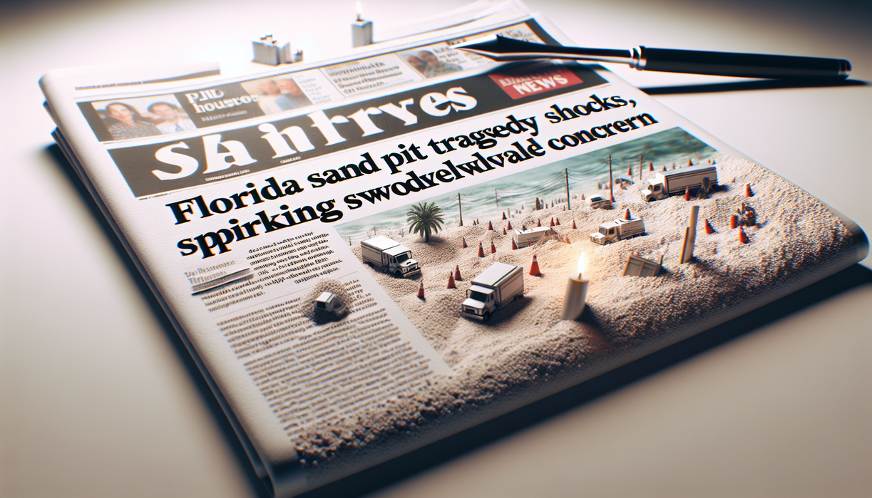 Florida Sand Pit Tragedy Stuns US News Watchers