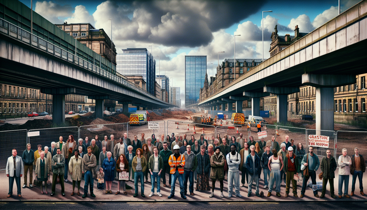 M8 Bridge Delay News Frustrates Glasgow Residents