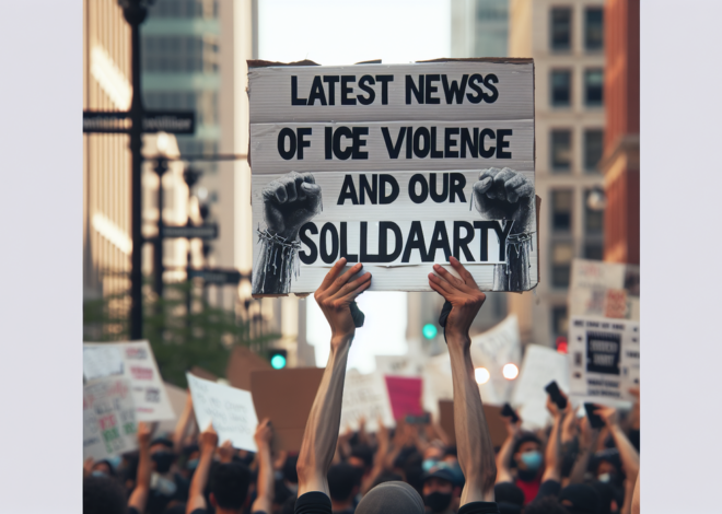 Latest News of ICE Violence and Our Solidarity