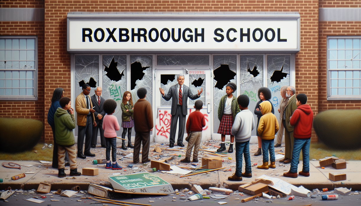 Roxborough School Vandalism Sparks Community Resolve