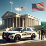 alt_text: New sheriff vehicles lined up, showcasing modern design and enhanced equipment features.