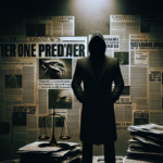 alt_text: Book cover titled "Jeffrey Epstein and the Language of Predators" with a blurred background.