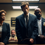 alt_text: Construction site with cranes, headlines about Medford embezzlement affecting the building sector.