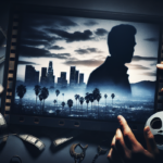 alt_text: Headline: "Power, Fame and Alleged Abuse" with abstract art background.