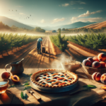 alt_text: A golden-brown Vidalia onion pie, showcasing layers of caramelized onions and melted cheese.