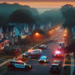 alt_text: "Cover: Blotter Shock with themes of power, tragedy, and public trust."