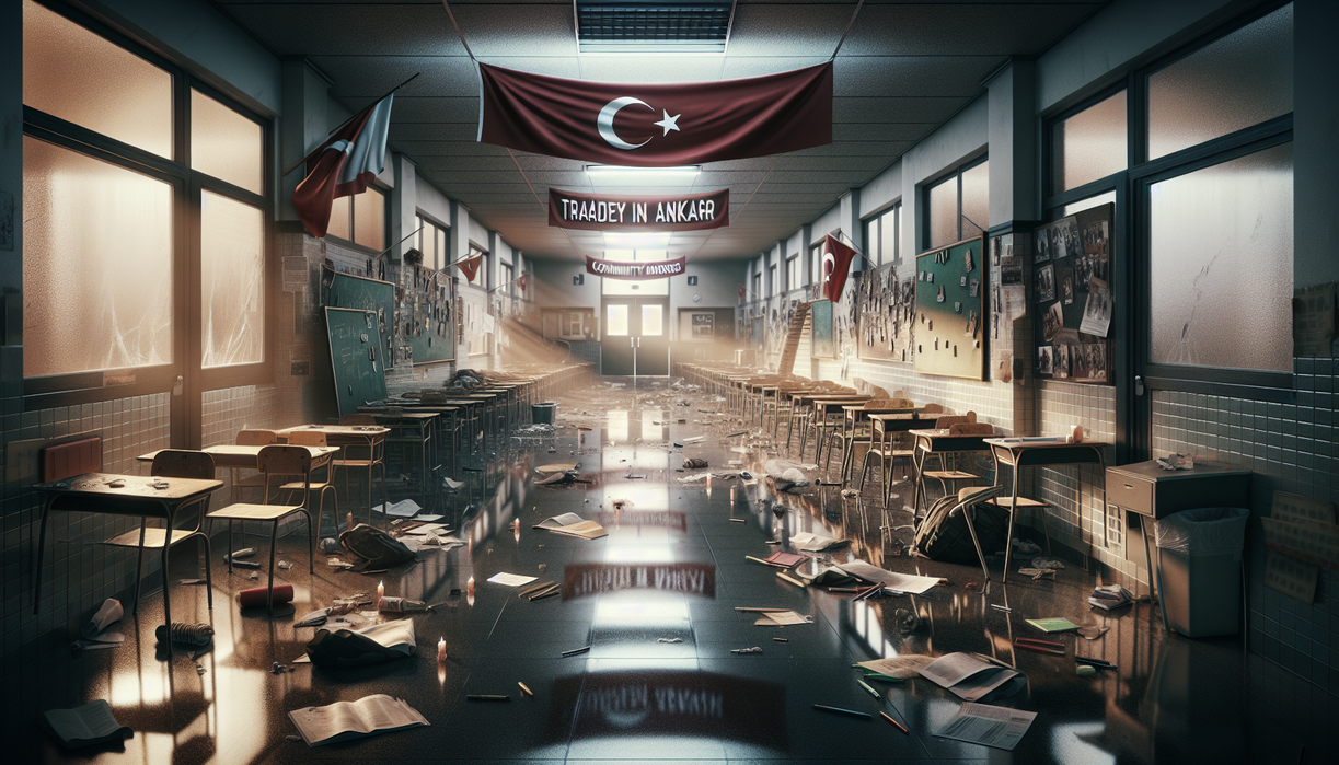 Content Context of a Tragedy in Turkish Schools