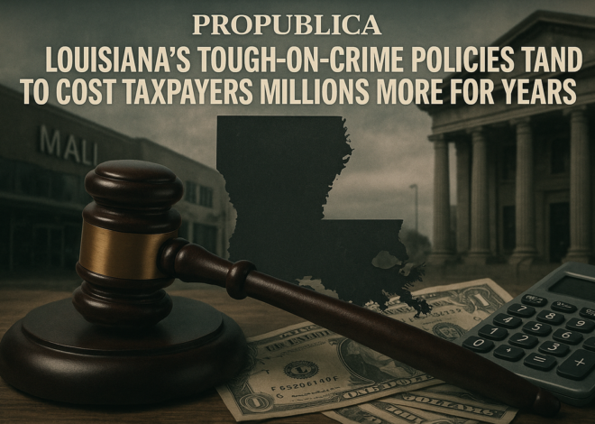 Louisiana Crime Policy in Costly Context