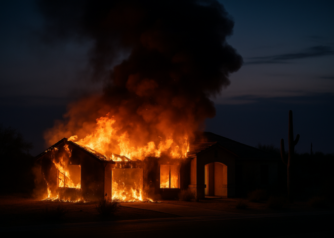 Content Context of a Phoenix Pre‑Dawn Inferno