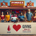 alt_text: "Sign at Turkey Creek highlighting the culture of giving and community involvement."